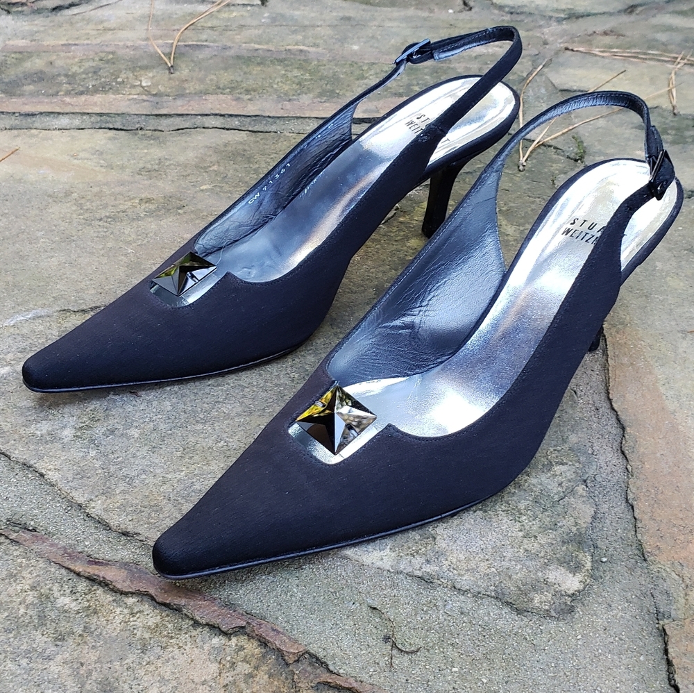 Stuart Weitzman Slingback Heel Pumps